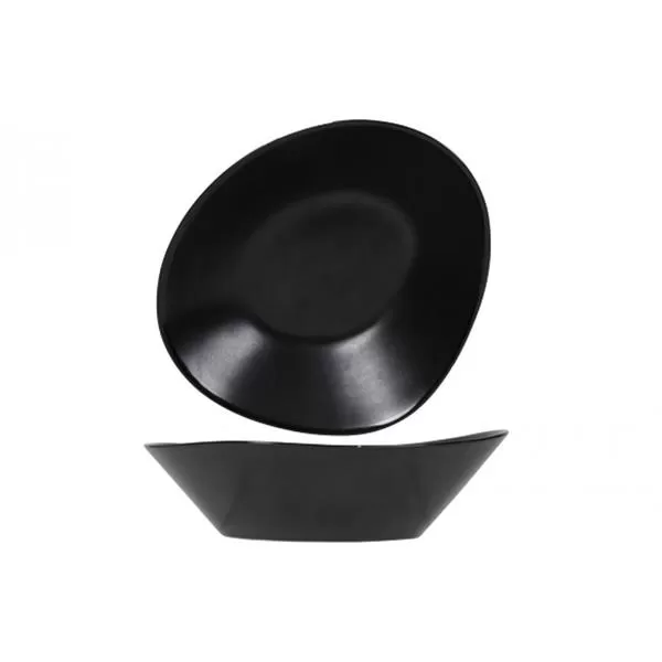 Салатник 20,3×17 см h 6,4 см, VONGOLA BLACK