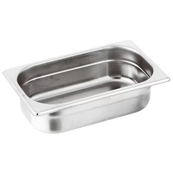 Гастроемкость GN 1/4, 26.5×16.0x6.5см, нерж. сталь