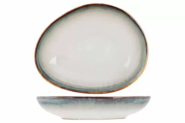 Тарелка полуглубокая 24,2×19,8 см h 4,8 см, Akoya