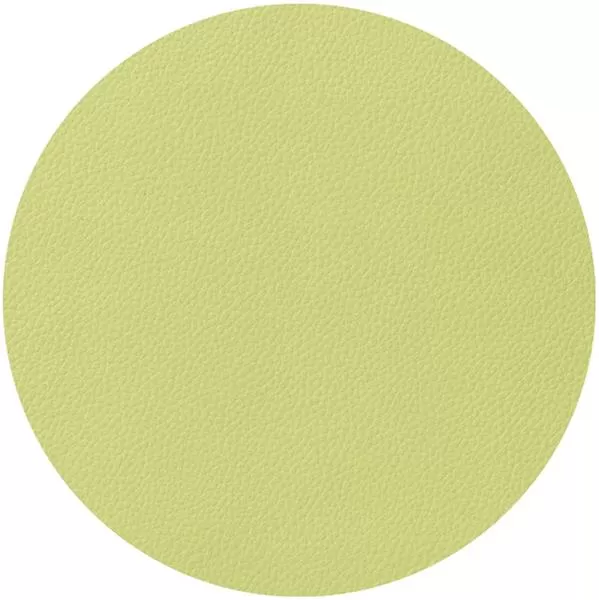 Салфетка подстановочная (коастер) d 10 см, искуств. кожа (ПУ), декор beige, LAV