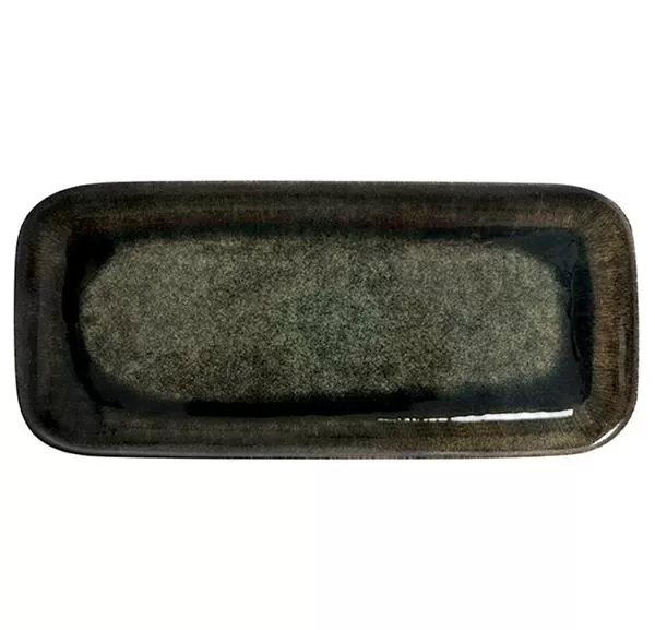Блюдо прямоугольное 35×14,5 см, h 2 см, цвет samoa, Tourron