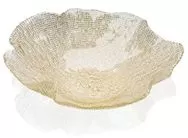 Салатник 18 см, декор GOLD GLITTER