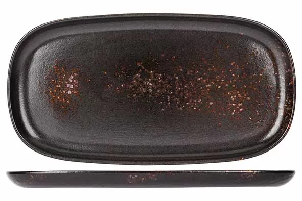 Блюдо прямоугольное 40X21 см h 2,9 см, Etna