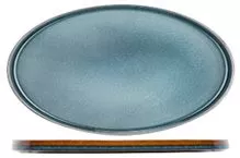 Тарелка овальная 35,5×23,5 см, QUINTANA BLUE