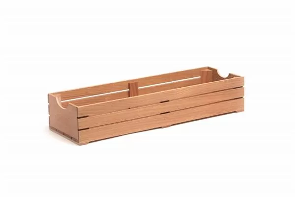 Подставка буфетная GN 2/4 — 53×16,2 см h 10 см, дерево