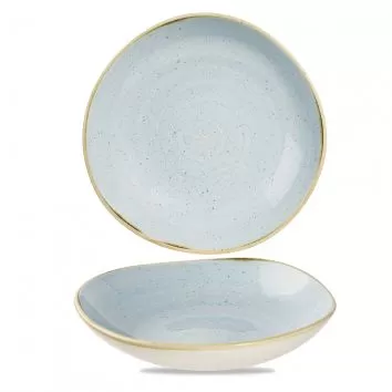 Салатник «Волна» 1,11л d25,3см, без борта, Stonecast, цвет Duck Egg