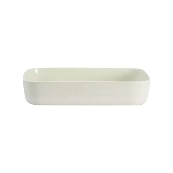 Салатник прямоугольный 27,5×19 см, h 6,5 см, цвет craie, Cantine