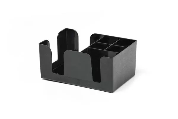 Диспенсер барный 24×14,8 см h 11 см, АБС-пластик, цвет черный