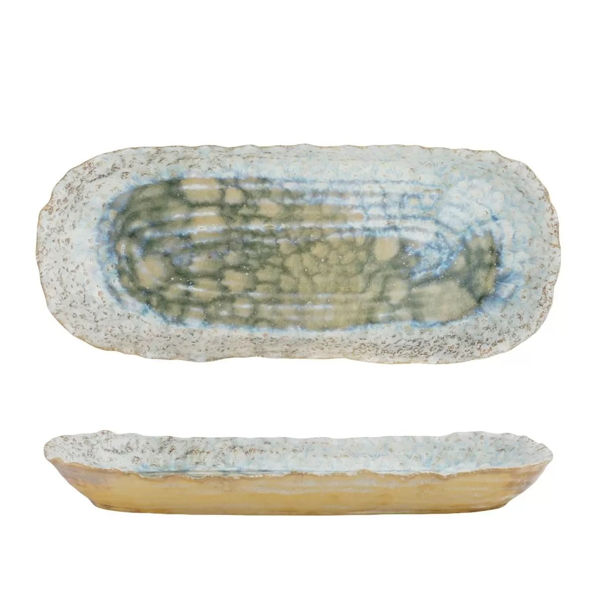 Блюдо 34*14,5 см,керамика "Frutti di Mare" P.L.