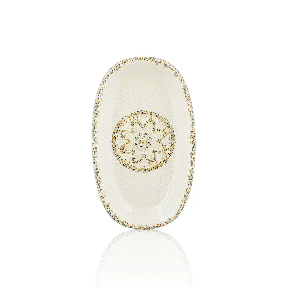Блюдо овальное l=24*14.5 cм,фарфор,серия "TESSERA", By Bone