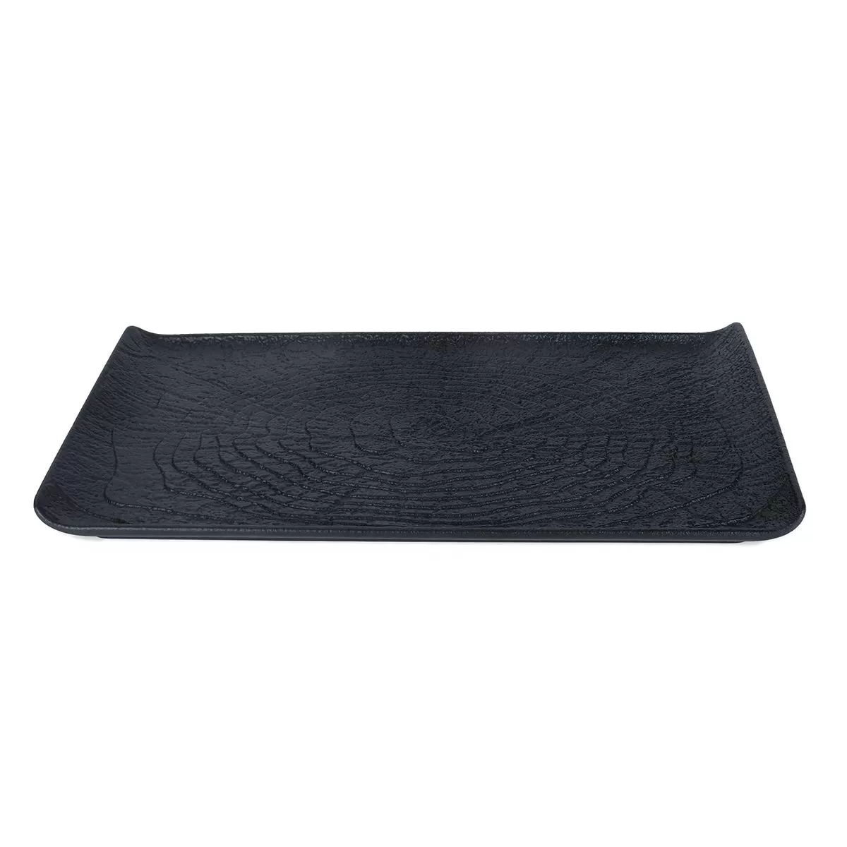Блюдо прямоугольное d=29,5*14,8см,серия "Black Raw Wood"  P.L. — ProffCuisine