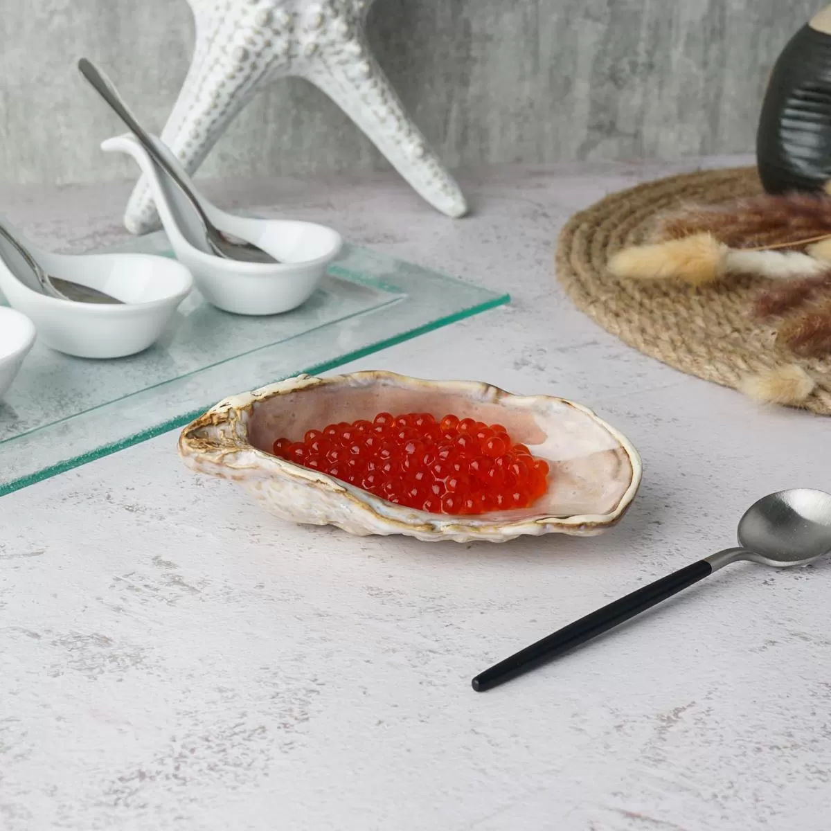 Блюдо 12.6*6.6 см, 15 мл,керамика "Frutti di Mare" P.L.