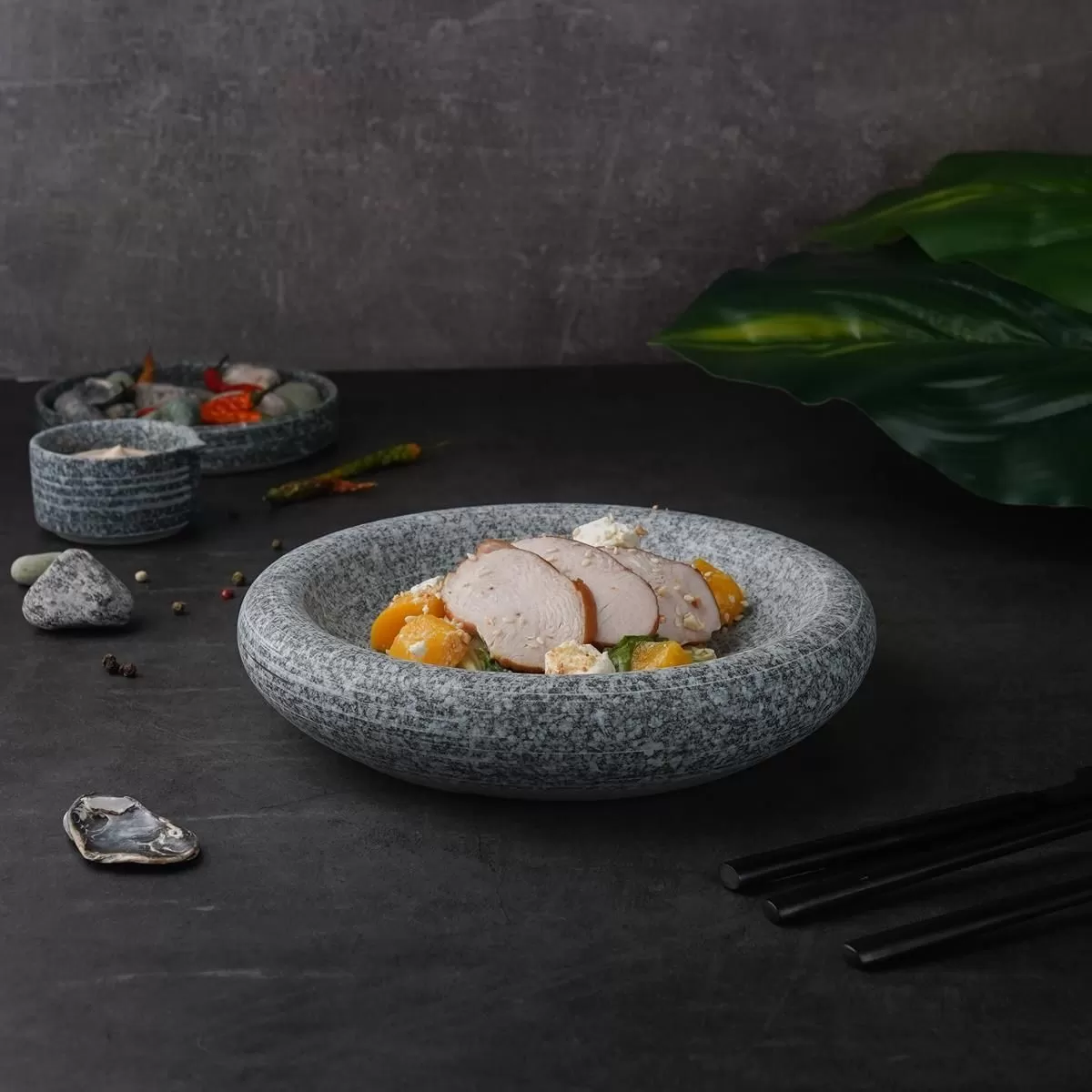 Блюдо 21*4.5 см, Stone Untouched Taiga, P.L. Proff Cuisine