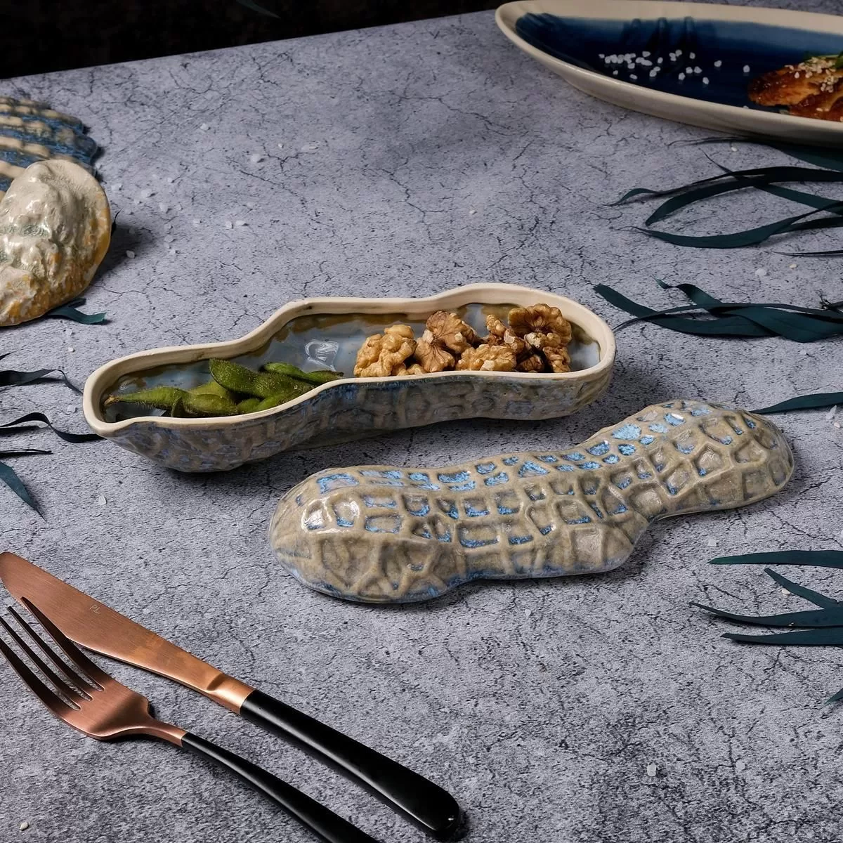 Блюдо 22,7*6,5 см, 195 мл, керамика "Frutti di Mare" P.L.