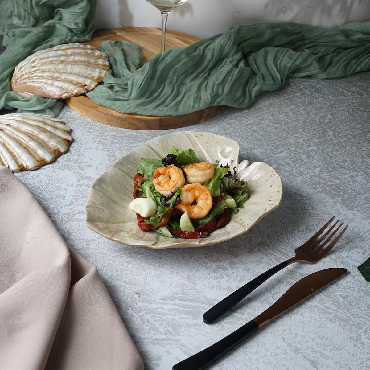 Блюдо 23*19 см, 225 мл, керамика "Frutti di Mare" P.L.