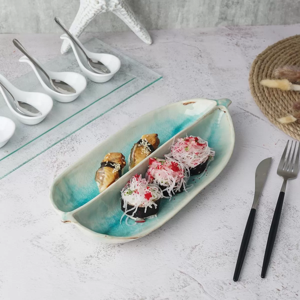 Блюдо 32.8*15 см,керамика "Frutti di Mare" P.L.