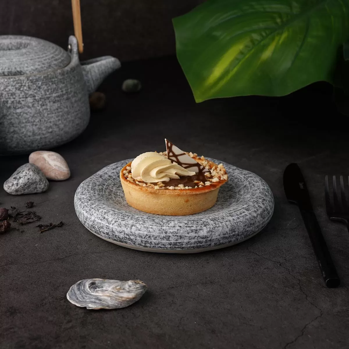 Блюдо d=15,4 см, H=2,5 см, Stone Untouched Taiga P.L. Proff Cuisine