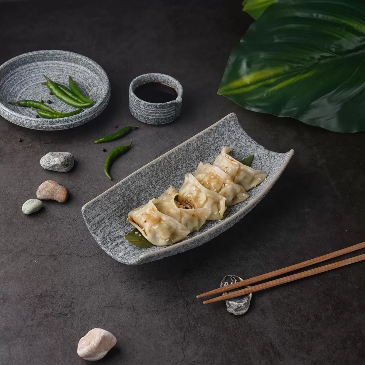 Блюдо для подачи 25*12*6 см, Stone Untouched Taiga, P.L. Proff Cuisine