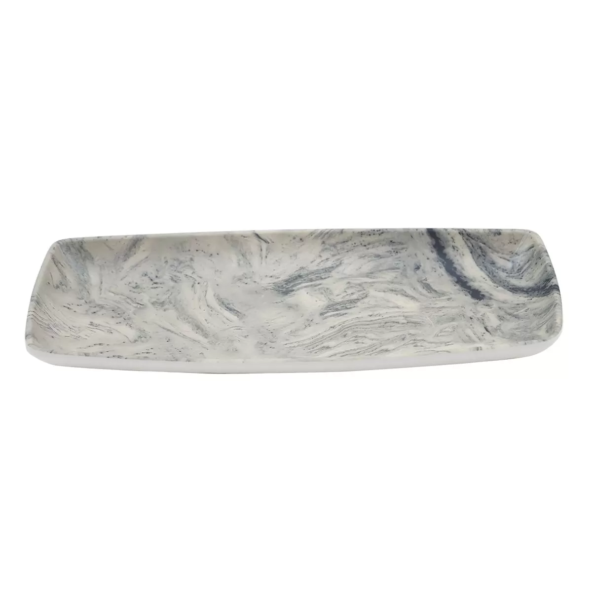 Блюдо меламиновое 24*11*2,6см P.L. STREAMER GREY