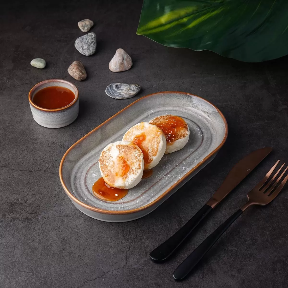 Блюдо овальное Evolution-Mont Blanc 24*13,5 см, P.L. Proff Cuisine