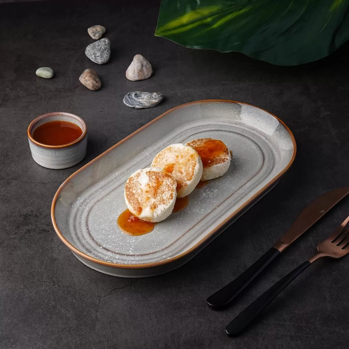Блюдо овальное Evolution-Mont Blanc 31*16,5 см, P.L. Proff Cuisine