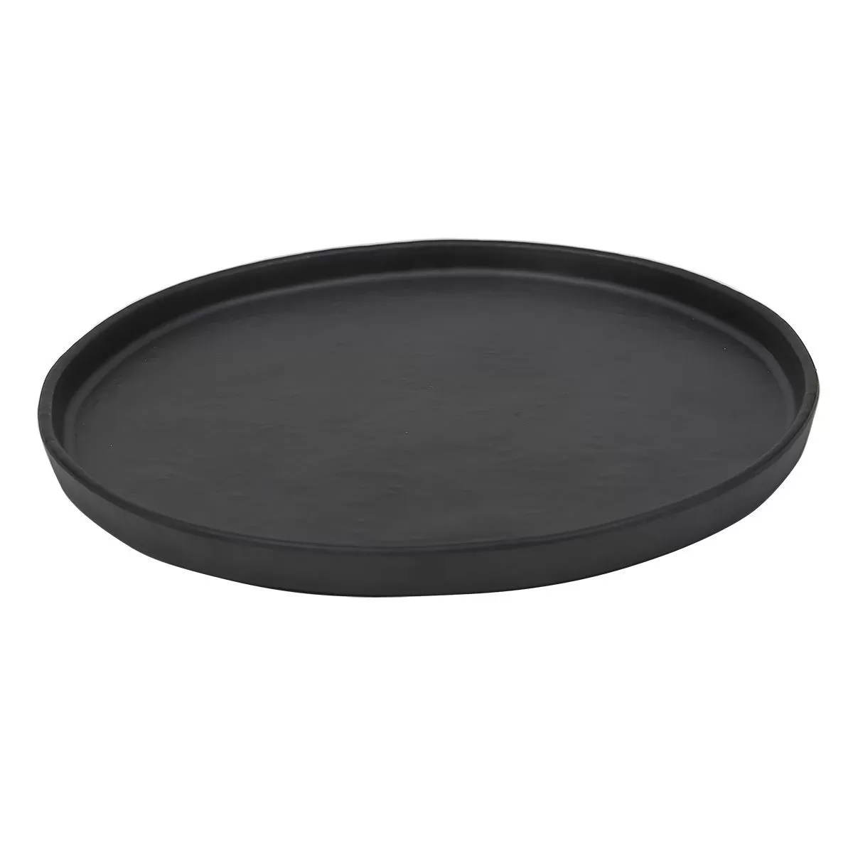 Блюдо,тарелка меламиновая 27*2см P.L. BLACK FINISH