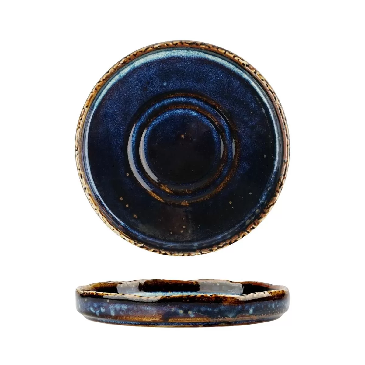 Блюдце 14 см,для чашек-81222289/81222290, см,фарфор,серия "Aqua Blue" P.L.