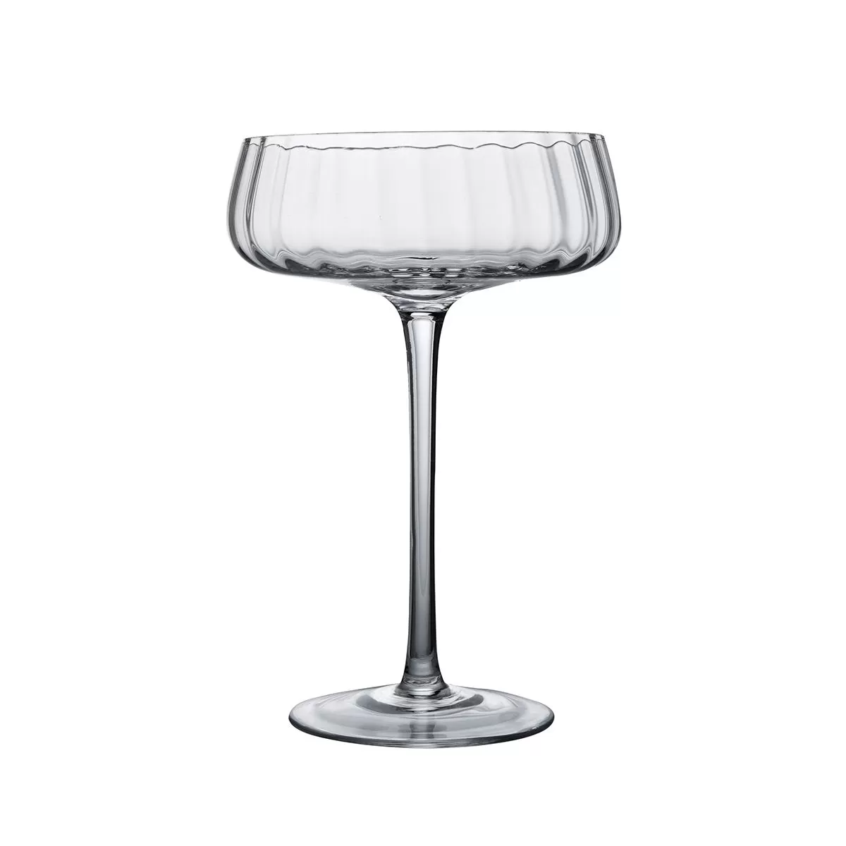 Бокал блюдце для игристого вина 320 мл, серия "Optical" P.L.-BarWare