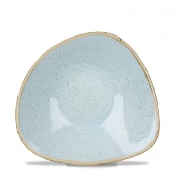 Салатник треугольный 0,37л d18,5см, без борта, Stonecast, цвет Duck Egg Blue