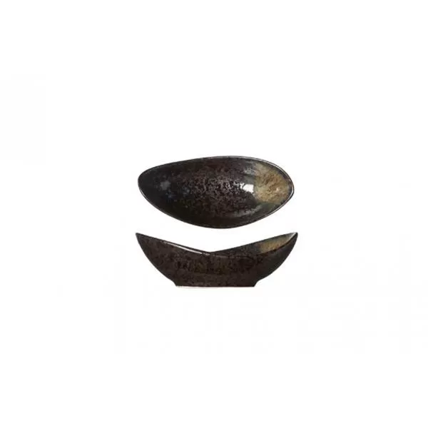 Чаша овальная 10×5 см h 3 см, BLACK YORU