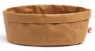 Корзина для хлеба овальная 25×18 см h 13 см, цвет светло-коричнеый