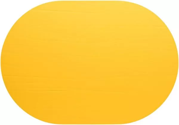 Салфетка подстановочная (плейсмат) овальная 34×42 см, перераб. кожа, декор sun, Dumbo