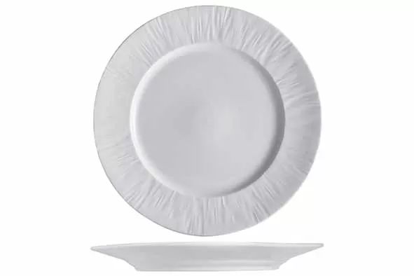 Тарелка мелкая d 27,2 см, Pure White