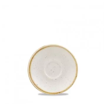 Блюдце 11,8 см Cappuccino, цвет Barley White Speckle