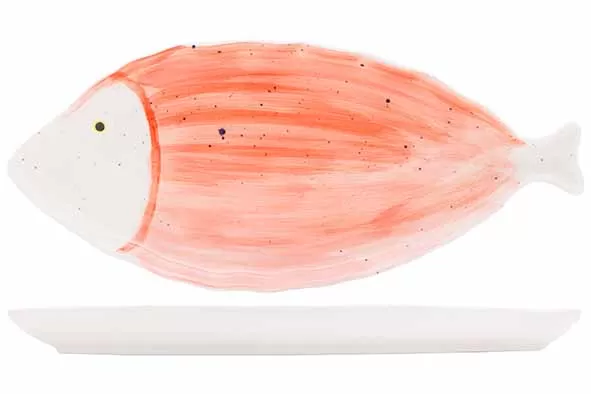 Тарелка 36×15,8 см h 2,8 см, Coral