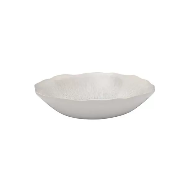 Тарелка глубокая 21×18,5 см, h 5 см, цвет perle, Plume