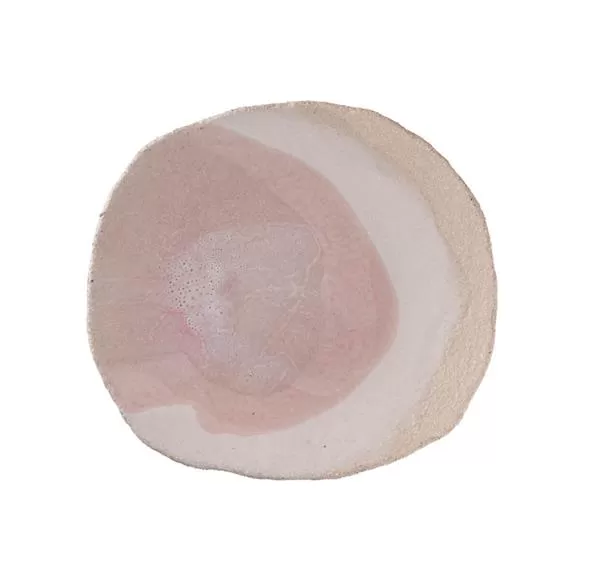 Тарелка мелкая 23×21 см, h 3 см, цвет rose, Wabi