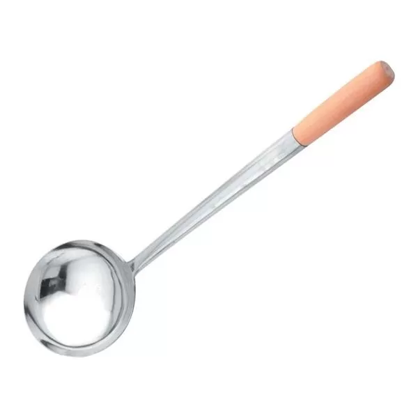 Половник  0,3 л «Китайский» d 12 см нерж. с дерев. ручкой P.L. Proff Cuisine