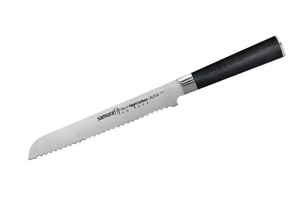 SM-0055/K Нож кухонный «Samura Mo-V» для хлеба 230 мм, G-10