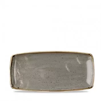 Блюдо сервировочное 29,5х15см, без борта, Stonecast, цвет Peppercorn Grey