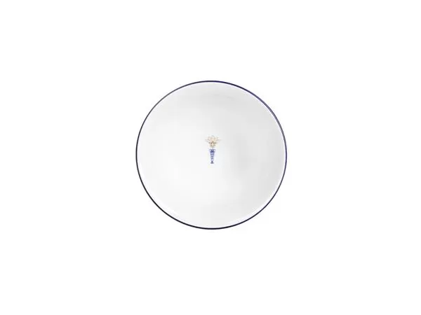 Салатник 16 см, кант синий, Vaso Piccolo DS19