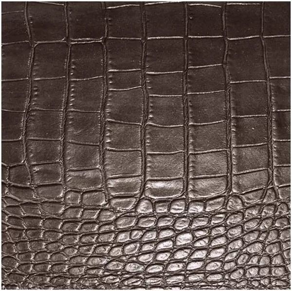 Салфетка подстановочная (коастер) квадратная 10×10 см, перераб. кожа, декор dark brown, Gator