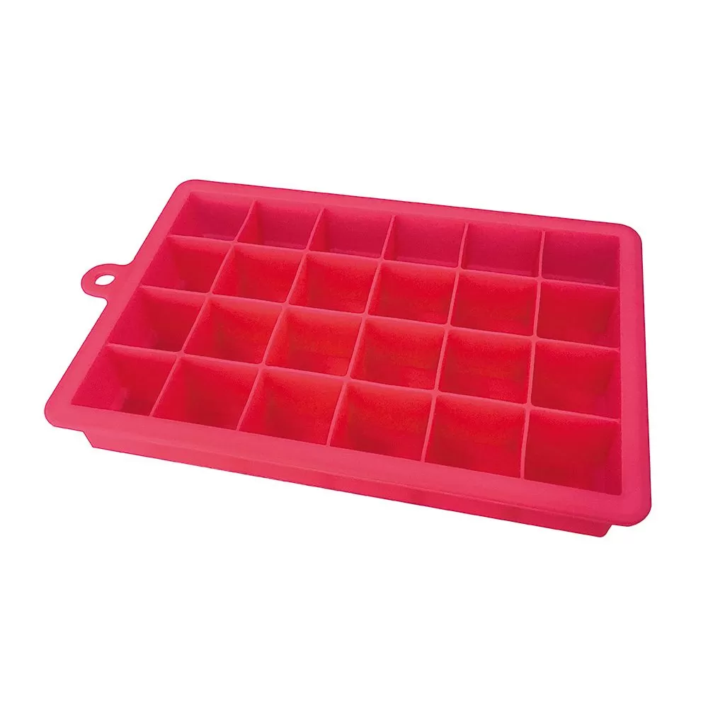 Форма для льда силиконовая "Куб", 27*27 мм, 24 ячейки, P.L. — BarWare