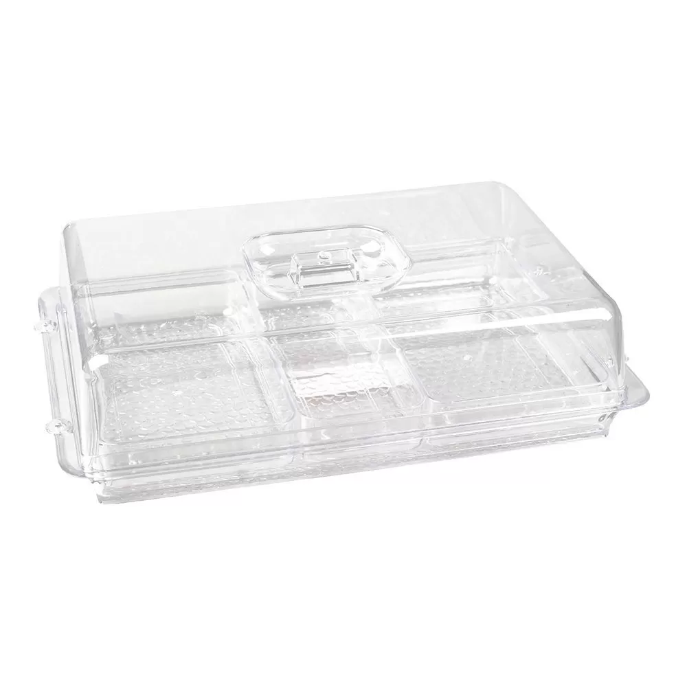 Гастроемкость для выкладки пластиковая с крышкой, поликарбонат, P.L. Proff Cuisine