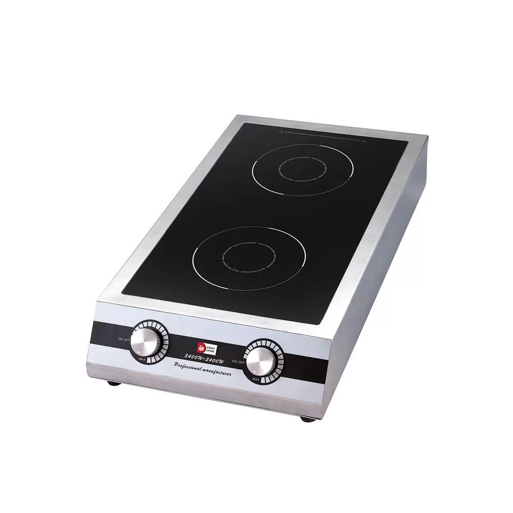 Индукционная плита двойная, 7000W (380V — 50Hz), 70*40,5*13 см, P.L. Proff Cuisine