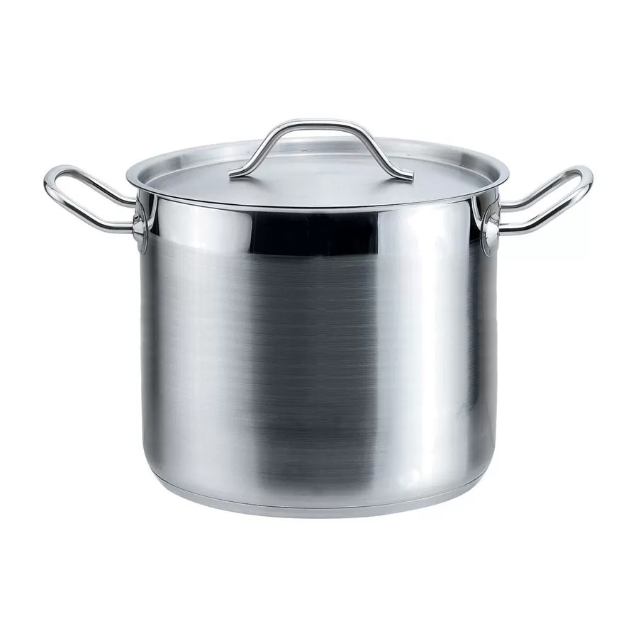Кастрюля EcoLine с крышкой 16 л, d 30 см, h 23 см, сталь 18/0, P.L. Proff Cuisine