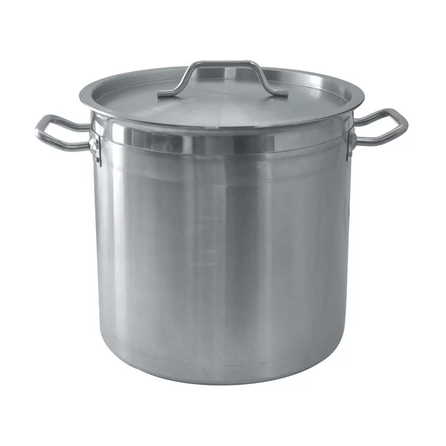 Кастрюля-котел Eco Line с крышкой 6л, 20*20 см усиленная сталь, P.L. — Proff Chef Line