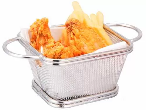Корзинка для подачи 10,5*9*6,5 см, металл, P.L. Proff Cuisine