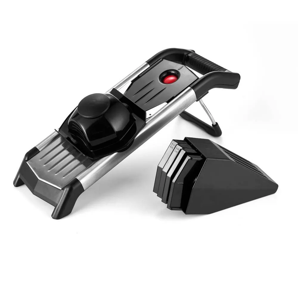 Мандолина (Овощерезка) V-BLADE, 5 насадок с держателем, P.L. — Proff Chef Line