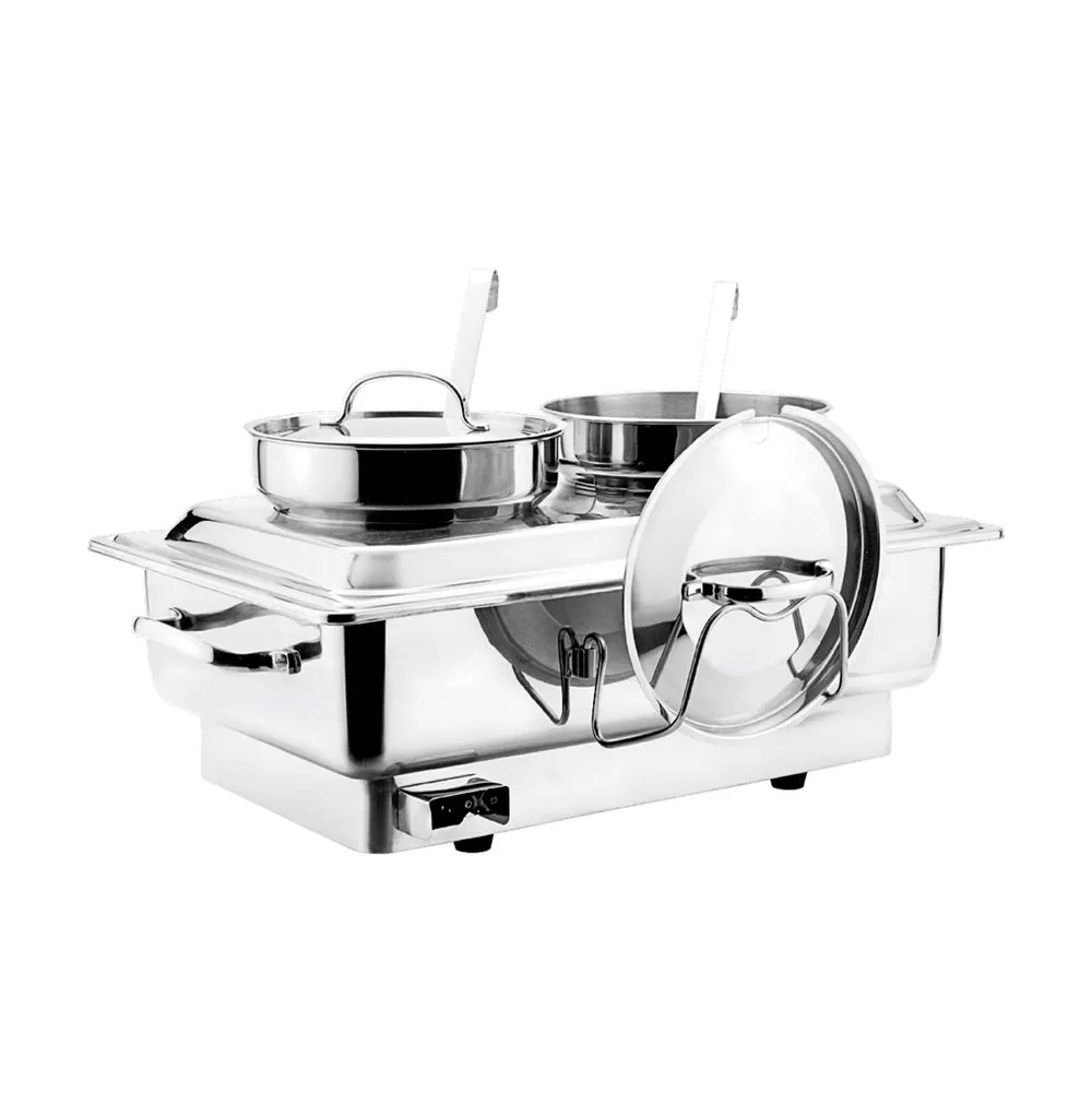 Мармит электрический суповой, 220V, 2 отделения по 4 л,SUNNEX — P.L.